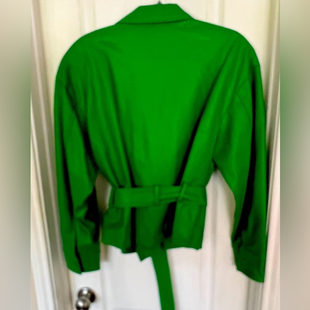INC International Concepts Vibrant Green Blazer - Picture 3 of 4